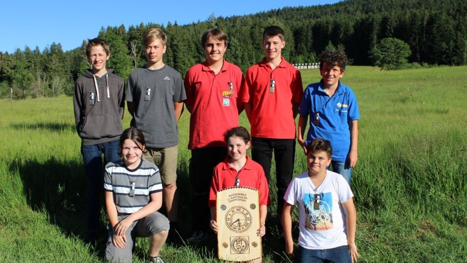 Jugendschützen: 2. Platz SG Herisau Säge, 1. Platz FSG Heiden, 3. Platz STS Teufen. 
