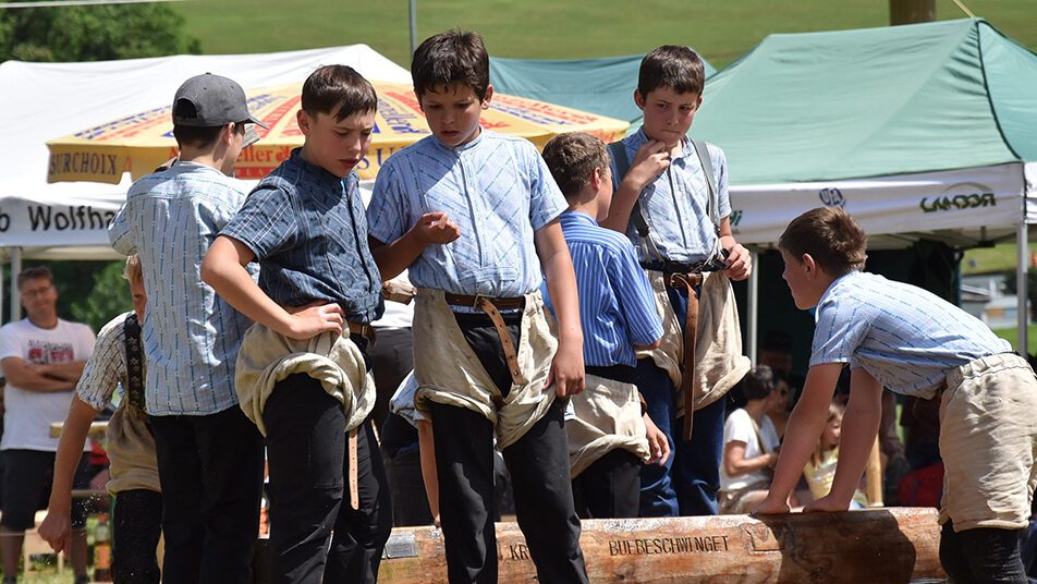 Nico Koch und Sandro Manser im Gespräch.