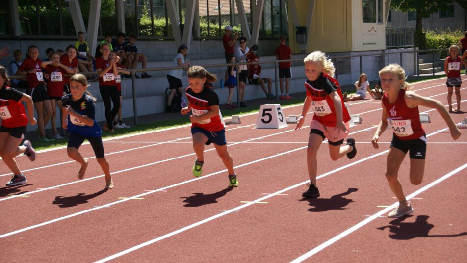Die schnellsten Herisauer Kinder wurden ermittelt.